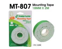 | MT-807 | MOUNTING TAPE 18MM x 1M