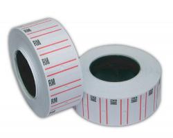 │JSL-GL-RM│DOUBLE RED LINE LABEL ROLL