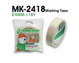 | MK-2418 | MASKING TAPE 24MM x 18Y
