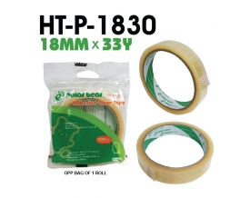 | HT-P-1830 | ADHESIVE CLEAR TAPE 18MM x 33Y