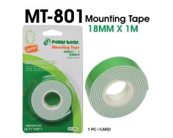 | MT-801 | MOUNTING TAPE 18MM x 1M