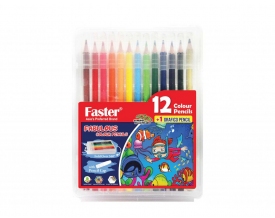 │CP-F-5013│ FABULOUS COL. PENCILS 12L WITH PENCIL