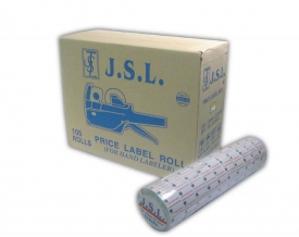 │JSL-GL-RM│DOUBLE RED LINE LABEL ROLL